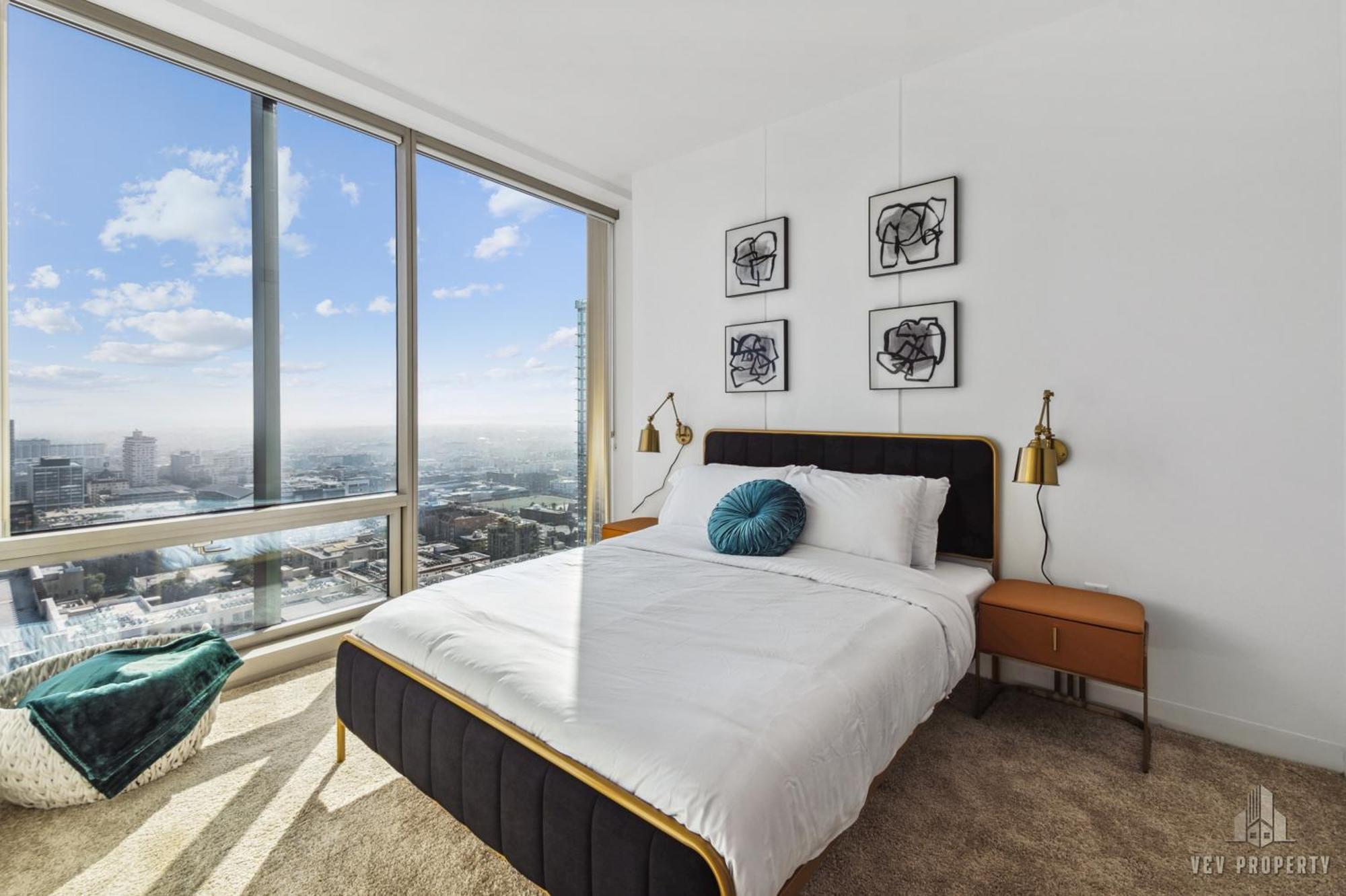 Lux High Rise 1bdr With Free Parking & Pool, Gym Apartamento Los Angeles