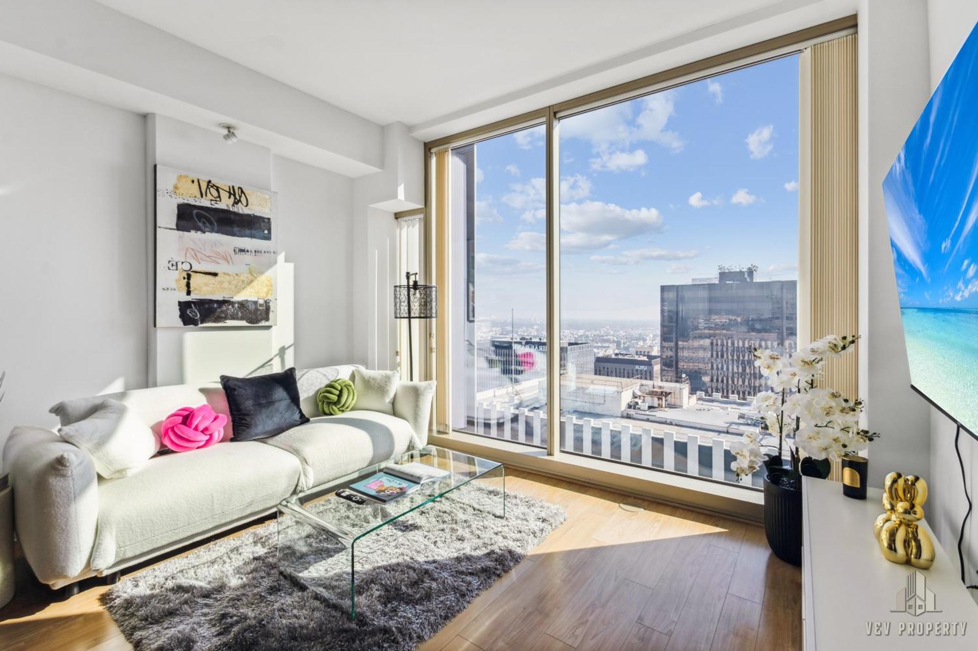 Apartamento Lux High Rise 1bdr With Free Parking & Pool, Gym